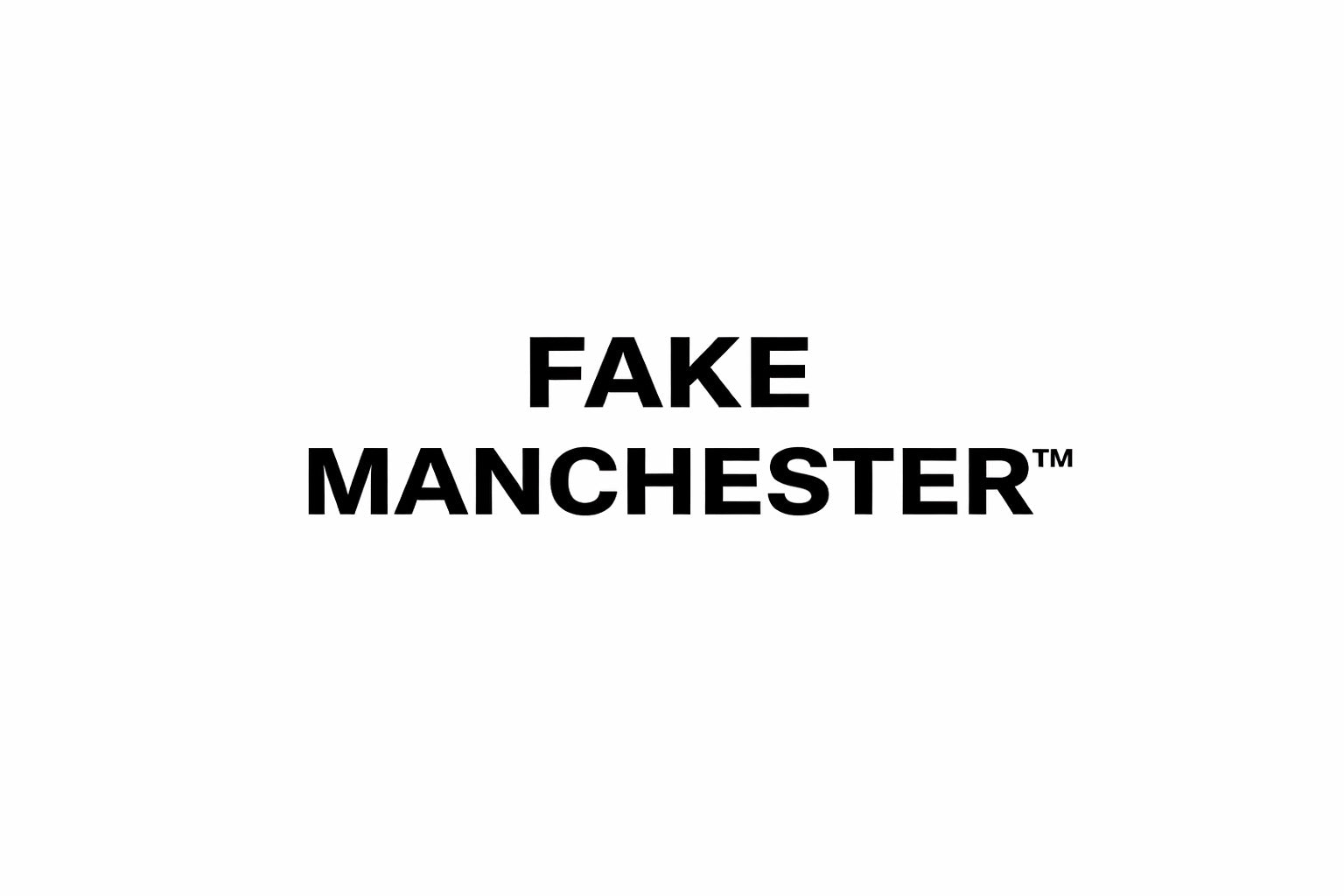 FAKE MANCHESTER LOGO
